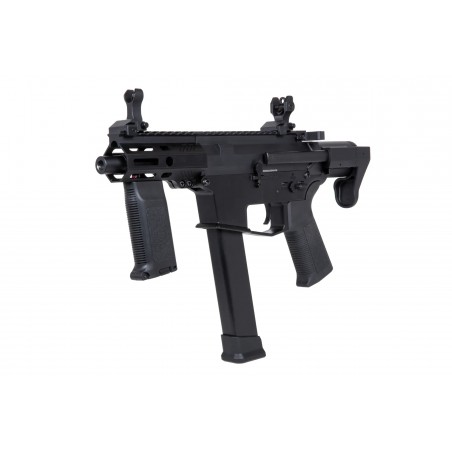 Replika pistoletu maszynowego Golden Eagle/EMG Angstadt Arms UDP-9 4'' Czarna