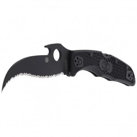 Nóż składany Spyderco Matriarch 2 FRN Black Emerson Opener Black Blade (C12SBBK2W)