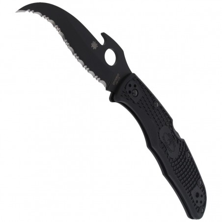 Nóż składany Spyderco Matriarch 2 FRN Black Emerson Opener Black Blade (C12SBBK2W)