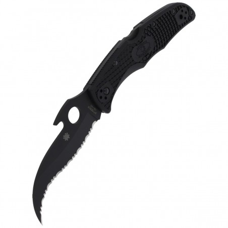 Nóż składany Spyderco Matriarch 2 FRN Black Emerson Opener Black Blade (C12SBBK2W)