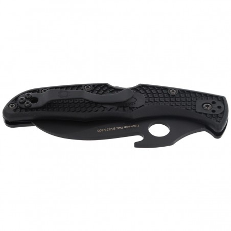 Nóż składany Spyderco Matriarch 2 FRN Black Emerson Opener Black Blade (C12SBBK2W)