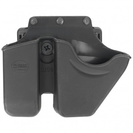 Ładownica Fobus Combo Pouch dla Glock 9mm Double-Stack, S&W Model 100, Kajdanki, Uchwyt na pas (CU9G BH ND) Ładownica Fobus Combo Pouch dla Glock 9mm Double-Stack, S&W Model 100, Kajdanki, Uchwyt na pas (CU9G BH ND)
