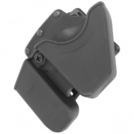 Ładownica Fobus Combo Pouch dla Glock 9mm Double-Stack, S&W Model 100, Kajdanki, Uchwyt na pas (CU9G BH ND) Ładownica Fobus Combo Pouch dla Glock 9mm Double-Stack, S&W Model 100, Kajdanki, Uchwyt na pas (CU9G BH ND)