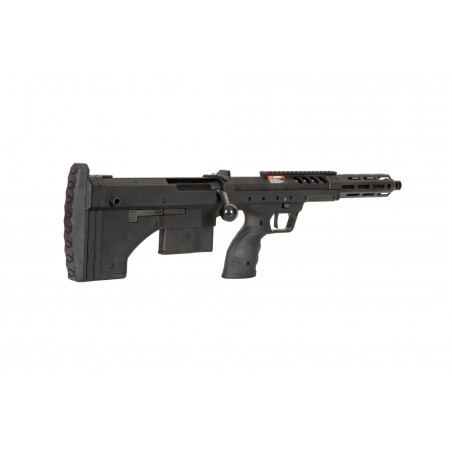 Replika karabinu snajperskiego Desert Tech SRS-A2/M2 Covert 16” (praworęczna) - czarna