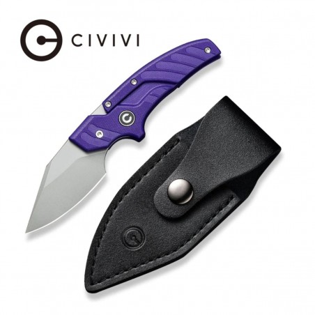 Nóż Civivi Typhoeus Purple G10, Stonewashed 14C28N (C21036-2)