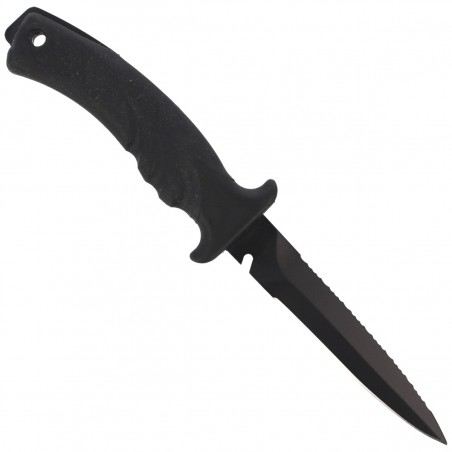 Nóż nurkowy MAC Coltellerie 115mm (TORPEDO 11 BE BLACK)