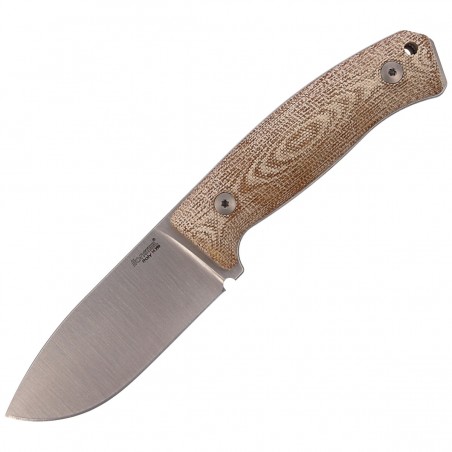 Nóż LionSteel Bushcraft Natural Canvas, Satin M390 by Moletta (M2M CVN)