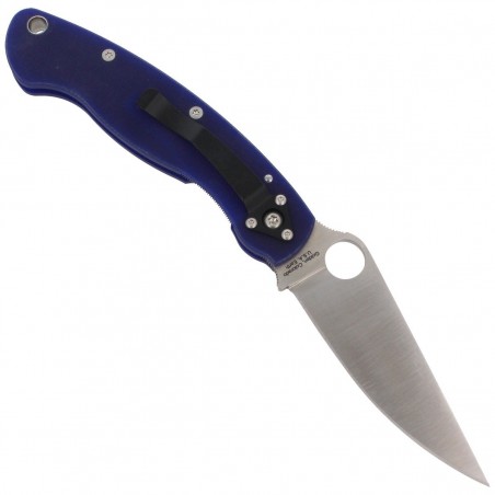 Nóż składany Spyderco Military G-10 Dark Blue CPM S110V (C36GPDBL)