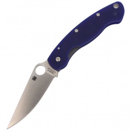 Nóż składany Spyderco Military G-10 Dark Blue CPM S110V (C36GPDBL)