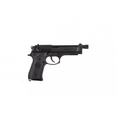 Replika pistoletu SR92 z tłumikiem - czarna