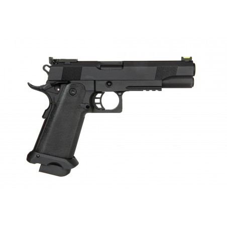 Replika pistoletu ELITE MK I 5.1"  Green Gas - Czarny