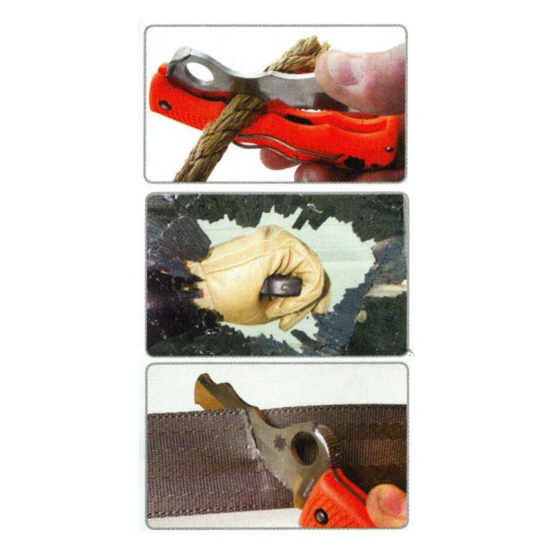 Nóż składany Spyderco Assist FRN Orange (C79PSOR)