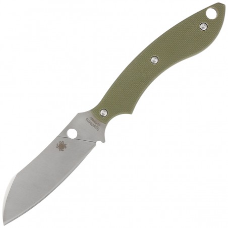 Nóż Spyderco Stok Drop Point Olive Drab G10, Satin 8Cr13MoV by Sjoerd Stok (FB50GOD)