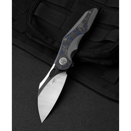 Nóż Bestech Nogard Dark Titanium / Black Blue Marble Carbon Fiber, Black Stonewashed / Satin M390 by Kombou (BT2105A) Nóż Bestech Nogard Dark Titanium / Black Blue Marble Carbon Fiber, Black Stonewashed / Satin M390 by Kombou (BT2105A)