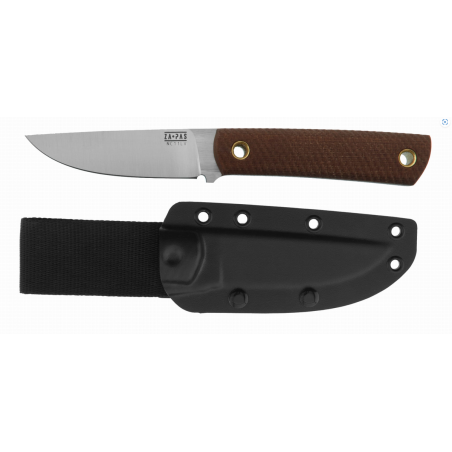 Nóż Za-Pas EC95 Brown Micarta, Satin D2 (EC95-M-BR) Nóż Za-Pas EC95 Brown Micarta, Satin D2 (EC95-M-BR)