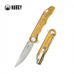 Nóż składany Kubey Mizo Ultem, Bead Blasted AUS-10 by Tiguass (KU312M)