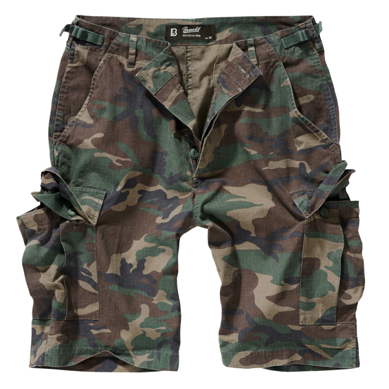 Szorty Brandit BDU RipStop Shorts, Woodland (2019.10)