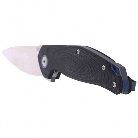 Nóż składany MKM Goccia Black G10, Satin M390 by Jens Ansø (MKGC-GBK)