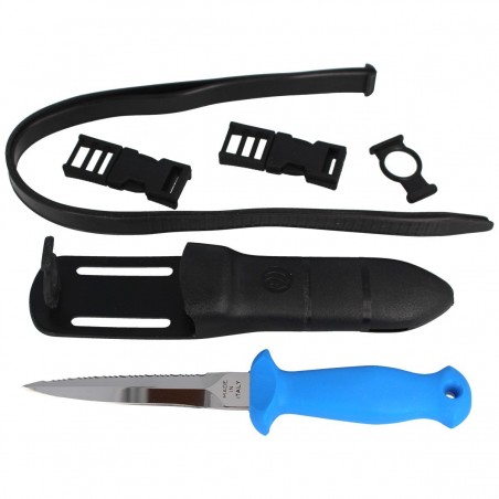 Nóż nurkowy MAC Coltellerie 110mm (SUB 11 D BLUE) Nóż nurkowy MAC Coltellerie 110mm (SUB 11 D BLUE)