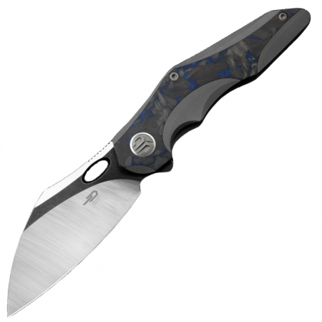 Nóż Bestech Nogard Dark Titanium / Black Blue Marble Carbon Fiber, Black Stonewashed / Satin M390 by Kombou (BT2105A) Nóż Bestech Nogard Dark Titanium / Black Blue Marble Carbon Fiber, Black Stonewashed / Satin M390 by Kombou (BT2105A)