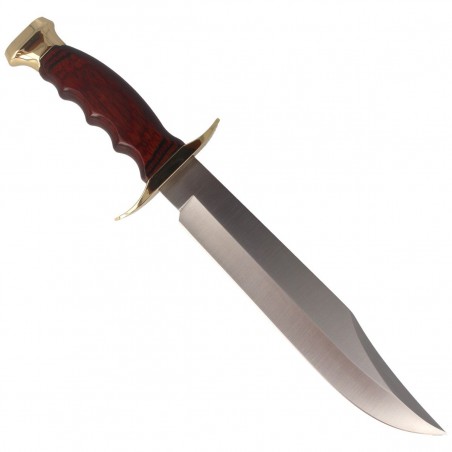 Nóż Muela Bowie Pakkawood, Satin X50CrMoV15 (BW-22)