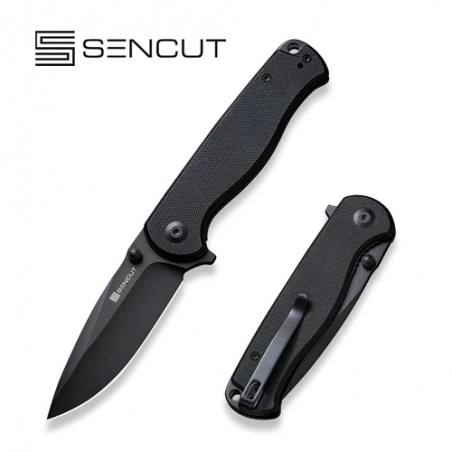 Nóż składany Sencut Errant Black G10, Black 9Cr18MoV (S23054B-1)