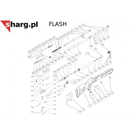 Lufa wiatrówka PCP Hatsan Flash, FlashPup (3954)
