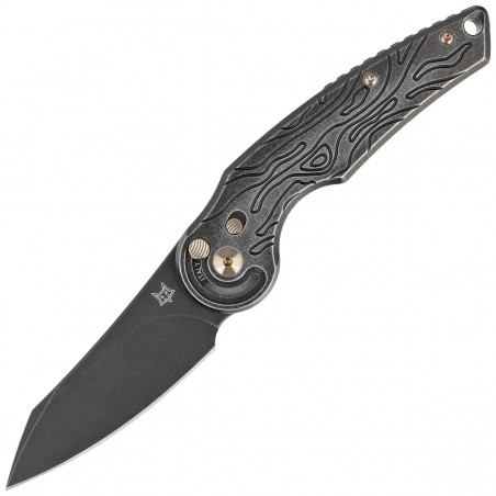 Nóż składany Fox Jupiter Black Titanium, Stonewashed PVD M390 by Denis Simonutti (FX-555 TIBR) Nóż składany Fox Jupiter Black Titanium, Stonewashed PVD M390 by Denis Simonutti (FX-555 TIBR)