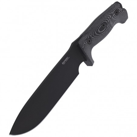 Nóż LionSteel Black Micarta, Black Blade (M7 MB)