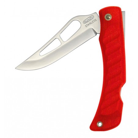 Nóż składany Mikov Crocodile Clip Point Red ABS, Mirror (243-NH-1/A RED)