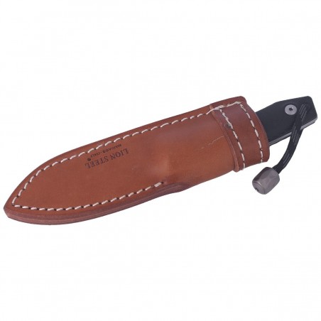 Nóż LionSteel Bushcraft G10 Black, Satin Blade (M1 GBK) Nóż LionSteel Bushcraft G10 Black, Satin Blade (M1 GBK)