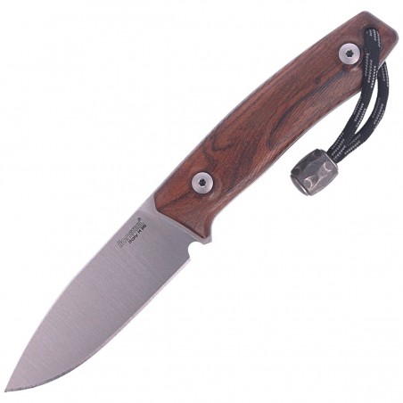 Nóż LionSteel Bushcraft Santos Wood, Satin Blade (M1 ST)