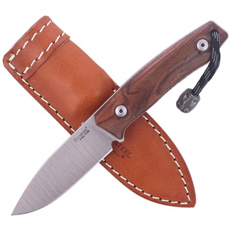 Nóż LionSteel Bushcraft Santos Wood, Satin Blade (M1 ST) Nóż LionSteel Bushcraft Santos Wood, Satin Blade (M1 ST)
