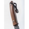 Nóż LionSteel Bushcraft Santos Wood, Satin Blade (M1 ST)