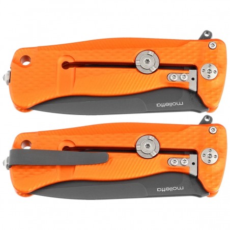 Nóż składany LionSteel SR22A Orange Aluminum, Black Sleipner by Molletta (SR22A OB) Nóż składany LionSteel SR22A Orange Aluminum, Black Sleipner by Molletta (SR22A OB)