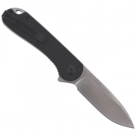 Nóż składany CIVIVI Elementum Flipper Black G10, Satin Finish (C907A)