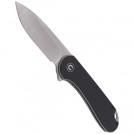 Nóż składany CIVIVI Elementum Flipper Black G10, Satin Finish (C907A)