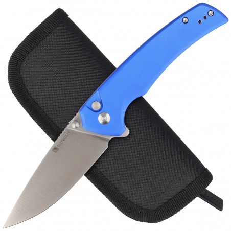 Nóż składany Sencut Serene Bright Blue Aluminium, Satin D2 (S21022B-4)