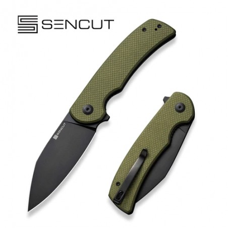 Nóż składany Sencut Omniform OD Green G10, Black 9Cr18MoV (S23064-1)