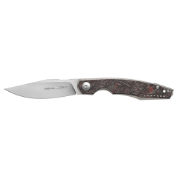 Nóż składany Viper Belone Titanium/Red Dark Matter CF, Satin M390 by Jesper Voxnæs (V5970TIFCR)