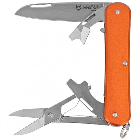 Scyzoryk Fox Vulpis F4 Orange Aluminium, Polished N690 (FX-VP130-F4 OR)