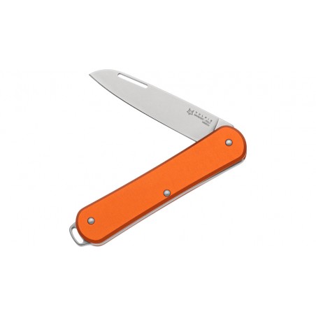 Scyzoryk Fox Vulpis Orange Aluminium, Polished N690 (FX-VP130 OR)