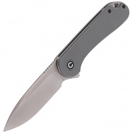 Nóż składany CIVIVI Elementum Flipper Gray G10, Satin Finish (C907B)