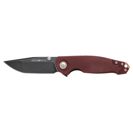 Nóż składany Viper Katla LE No 084/150 Red G10, Dark Stonewashed M390 by Jesper Voxnæs/Jens Ansø (V5984GR3D)