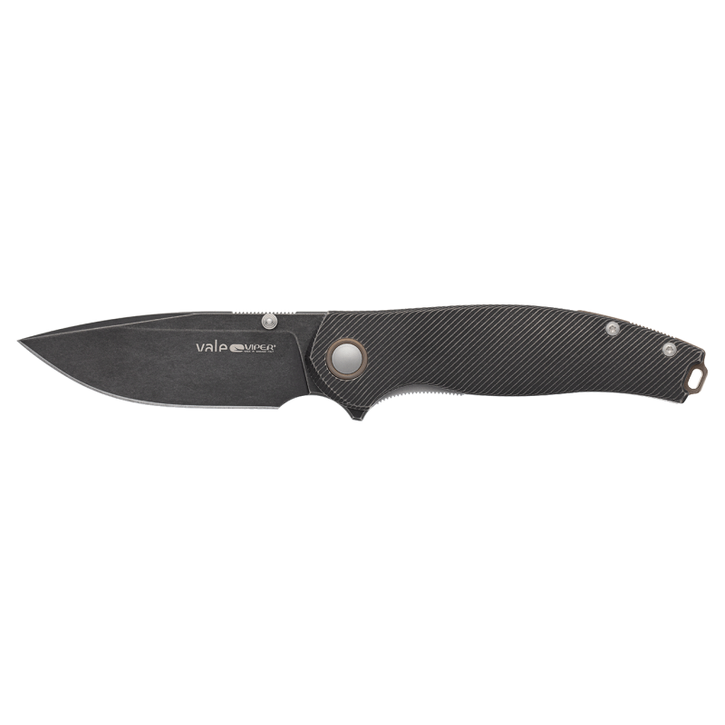 Nóż składany Viper Vale Dark Titanium, Dark Stonewashed MagnaCut by Jesper Voxnaes (V6007DTBR)