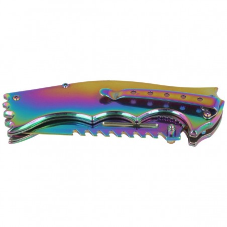 Nóż składany Herbertz Solingen Rainbow Titanium Folder (567312)