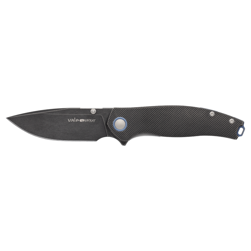 Nóż składany Viper Vale DSW Titanium, Dark Stonewashed MagnaCut by Jesper Voxnæs (V6007DTBL)