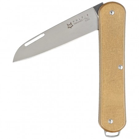 Scyzoryk Fox Vulpis Brass, Polished M390 (FX-VP130 OT) Scyzoryk Fox Vulpis Brass, Polished M390 (FX-VP130 OT)