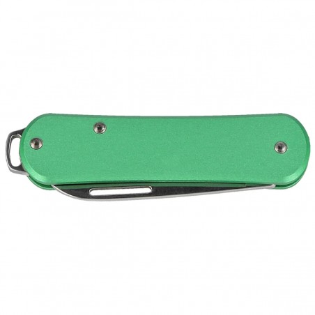 Scyzoryk Fox Vulpis 108 Green Aluminium, Polished N690 (FX-VP108 OD)