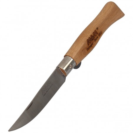 Nóż składany MAM Douro z blokadą, Light Beech Wood 75mm (2006-LW)
